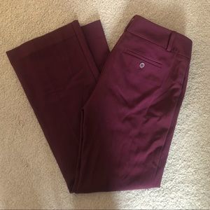 NWT Loft Maroon Pants